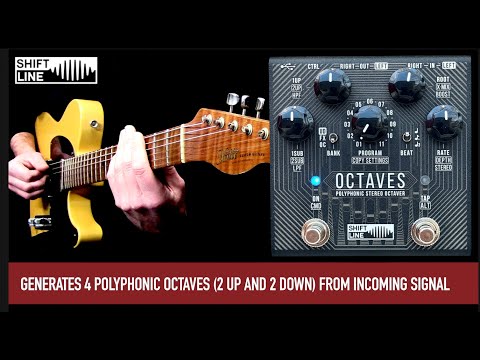 Shift Line - Octaves | オクターバー ギター ベース エフェクター