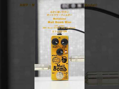 Menatone - Mail Bomb Mini | オートワウ フィルター エンベロープフィルター ギター エフェクター