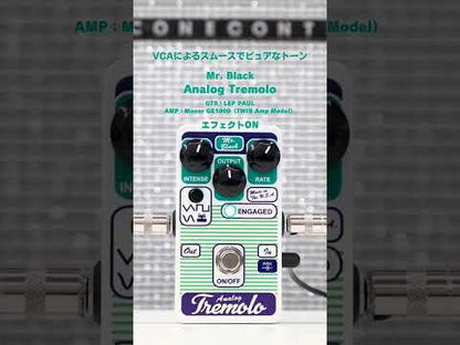 Mr. Black - Analog Tremolo | トレモロ ギター エフェクター