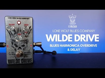 Lone Wolf Blues Company - Wilde Drive（18Vアダプター付属） | オーバードライブ ブルースハープ ハーモニカ エフェクター