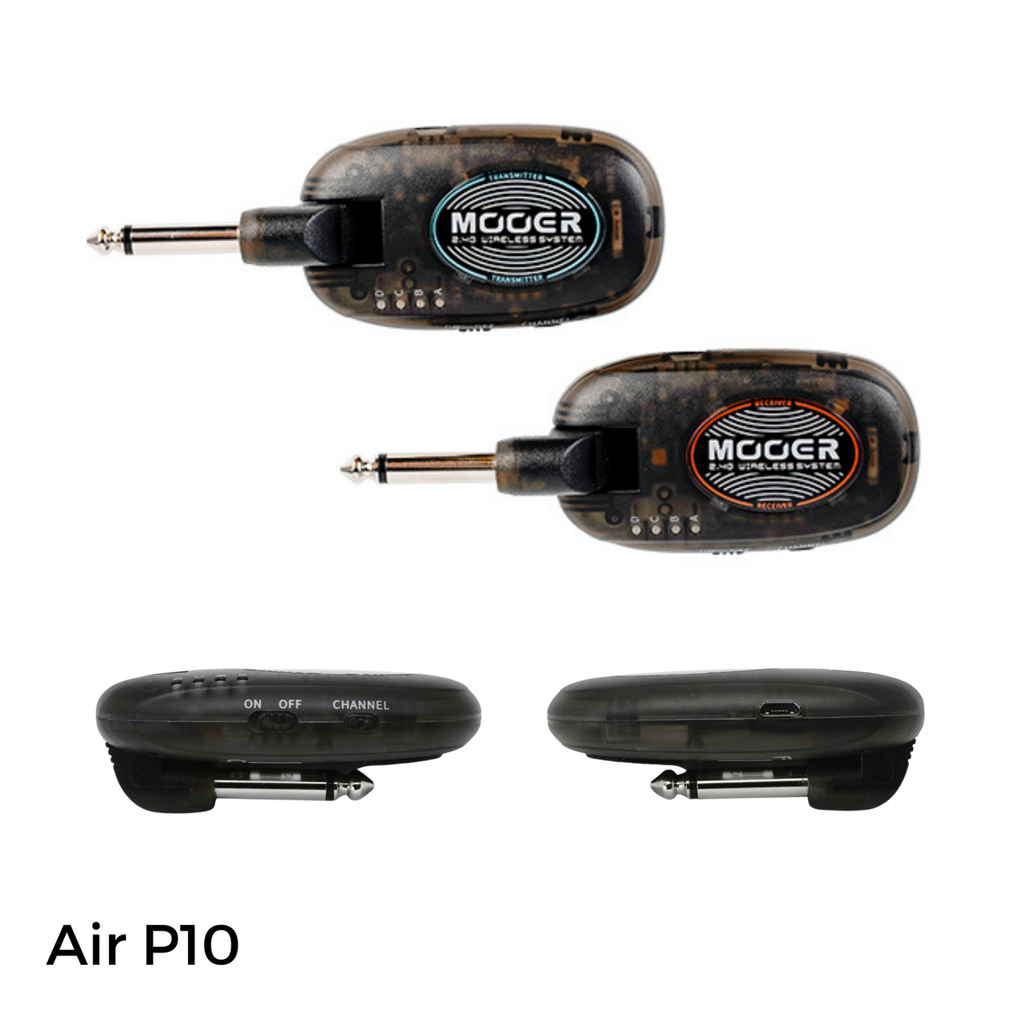 Mooer Prime P1 + GWF4 + Air P10 セット / マルチエフェクター ワイヤレスフットスイッチ ワイヤレスシステム ギター ベース