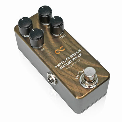 One Control　ANODIZED BROWN DISTORTION 4K　/ ディストーション ギター エフェクター ミニペダル