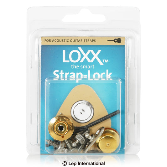 LOXX　LOXX Music Box Acoustic Gold  /  ストラップピン ストラップロック 【ゆうパケット対応可能】