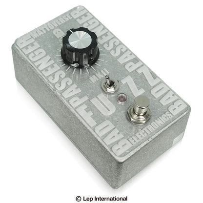 Mattoverse Electronics　Bad Passenger Fuzz MkII  Clear Acrylic Faceplate / ファズ エフェクター ギター