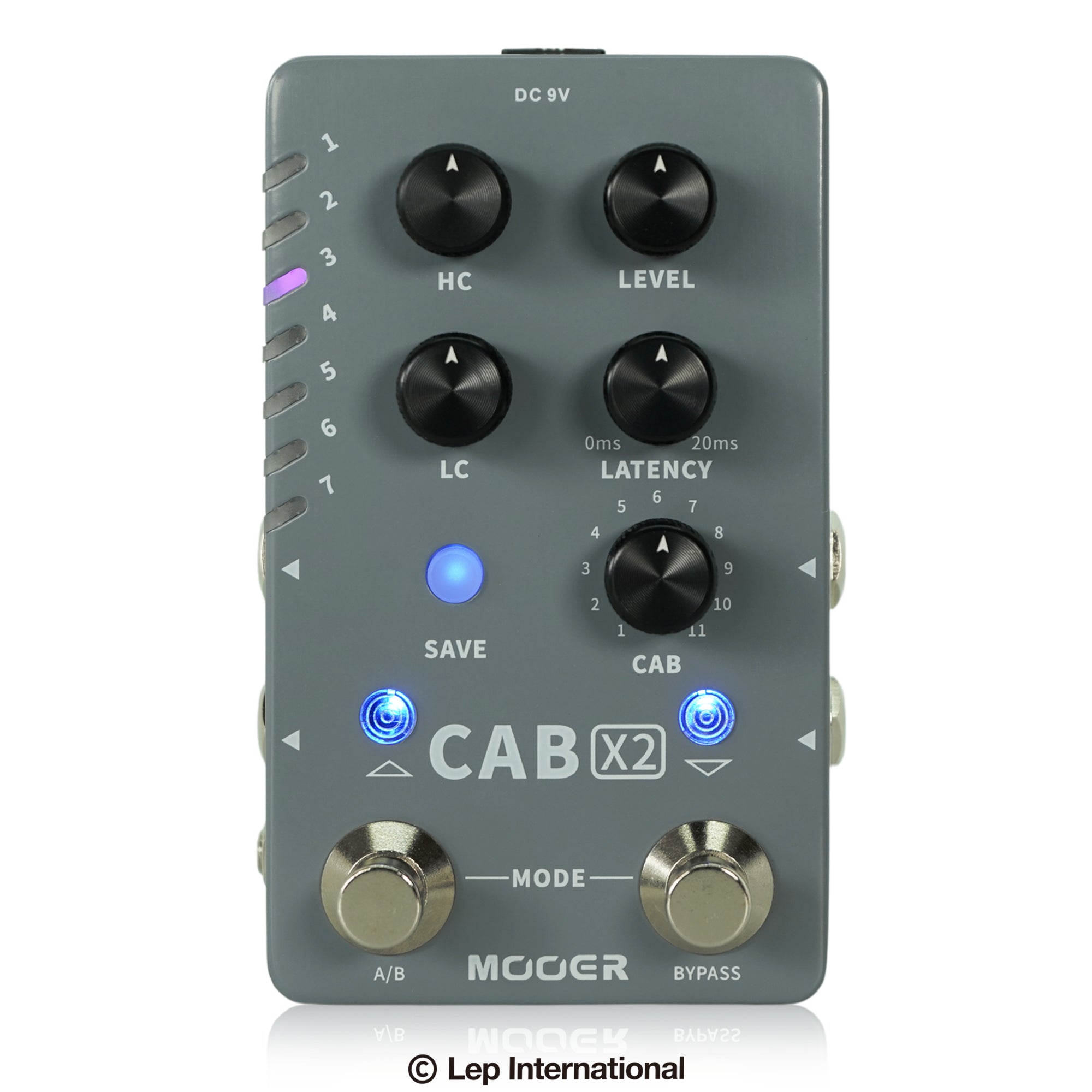 Mooer　CAB X2 / スピーカーシミュレーター キャビネットシミュレーター エフェクター