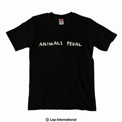 Animals Pedal Custom Illustrated Tシャツ by 文 "黒セーラー" 【ゆうパケット対応可能】