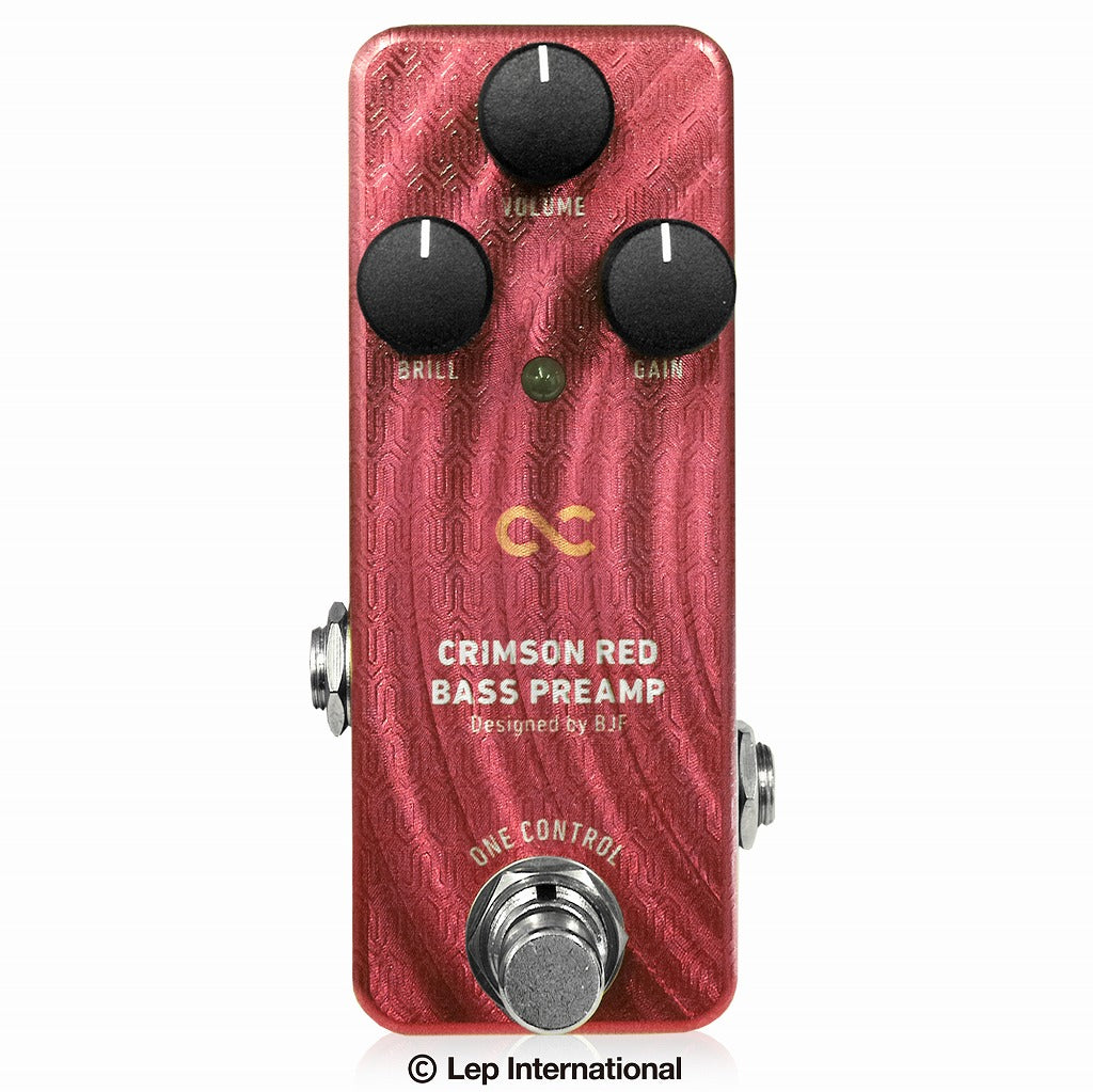 One Control　CRIMSON RED BASS PREAMP  / プリアンプ ベース エフェクター