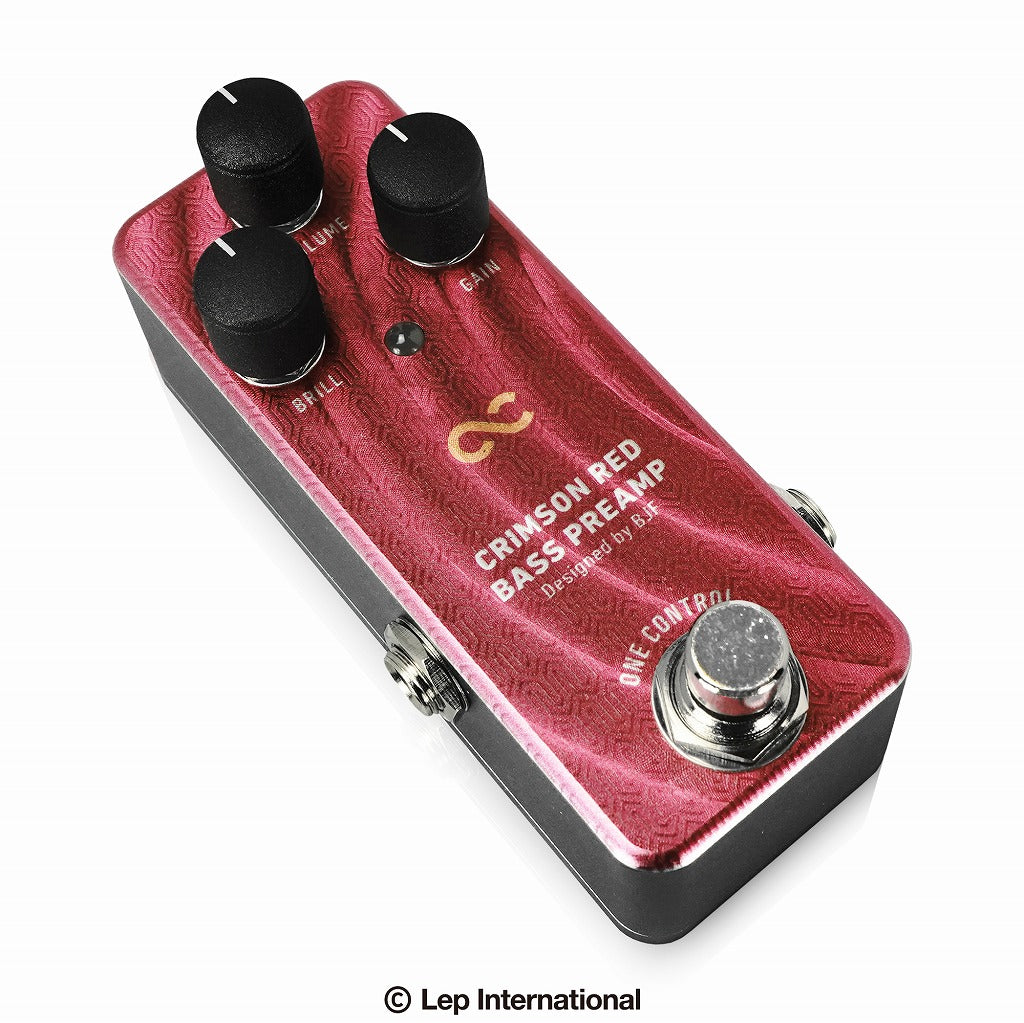 One Control　CRIMSON RED BASS PREAMP  / プリアンプ ベース エフェクター