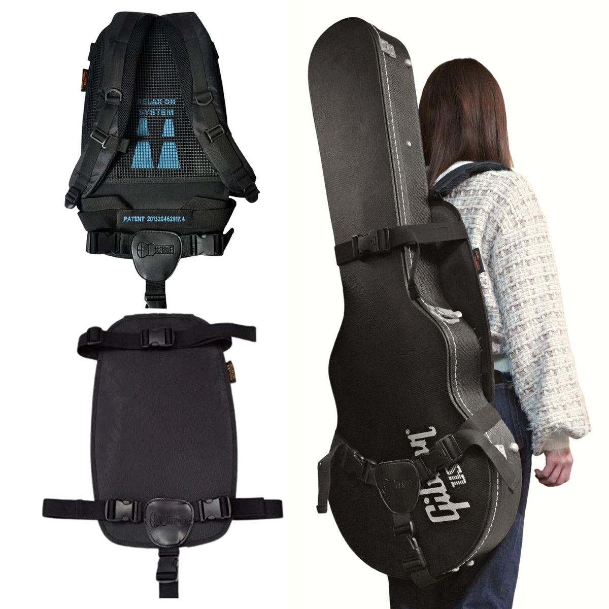 Kavaborg - Case Saddle | ハードケースを背負える！ギターケース 