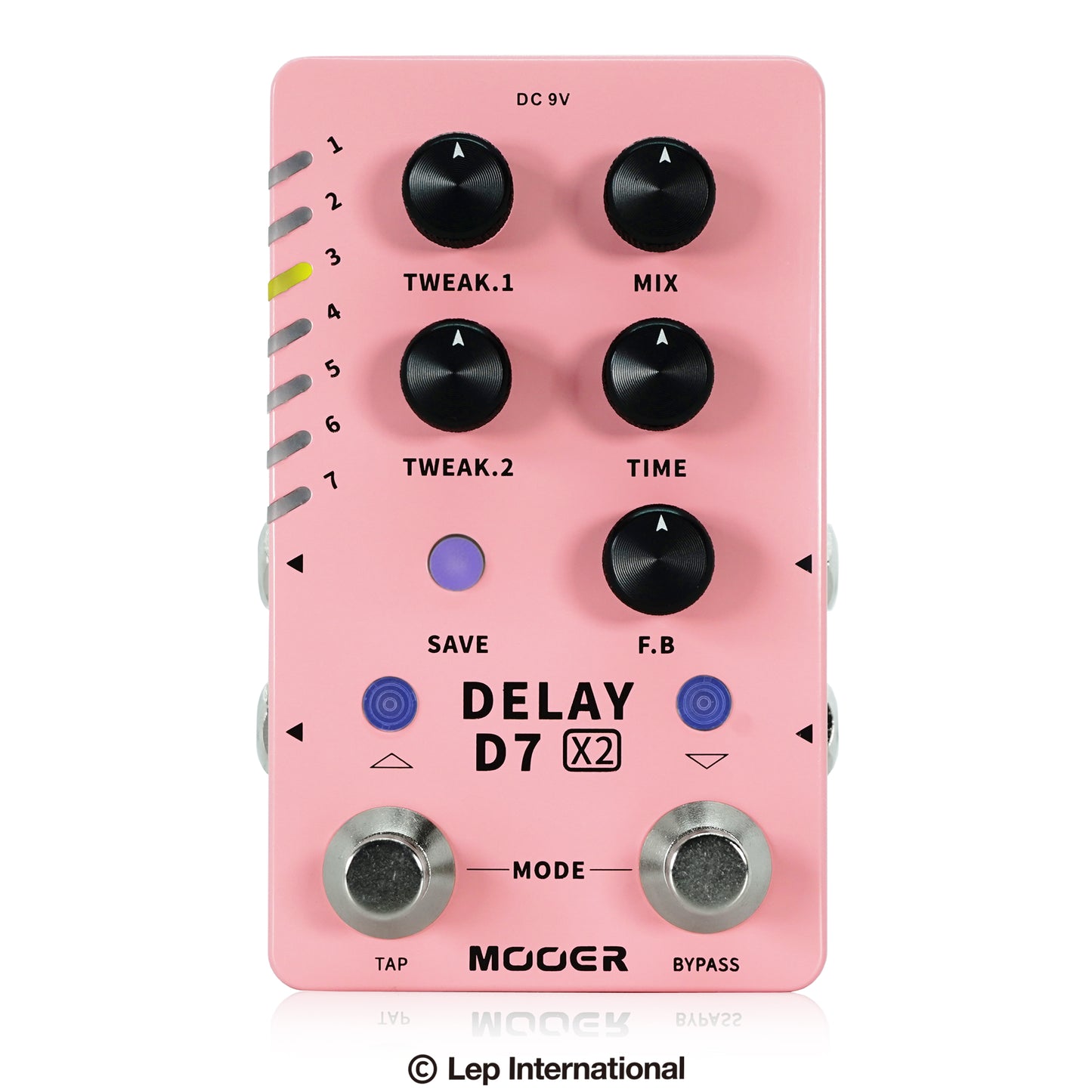 Mooer　D7 X2 DELAY  / ディレイ エフェクター ギター