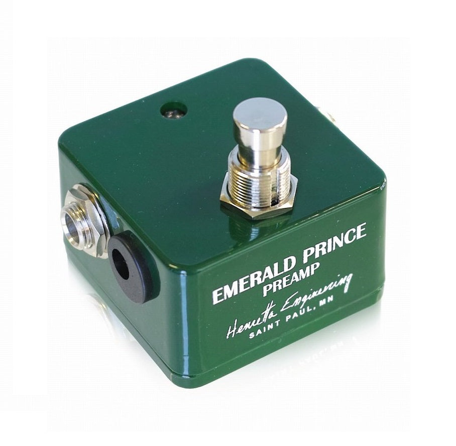 Henretta Engineering　Emerald Prince Preamp／ミニペダル ディレイ エコー プリアンプ エフェクター