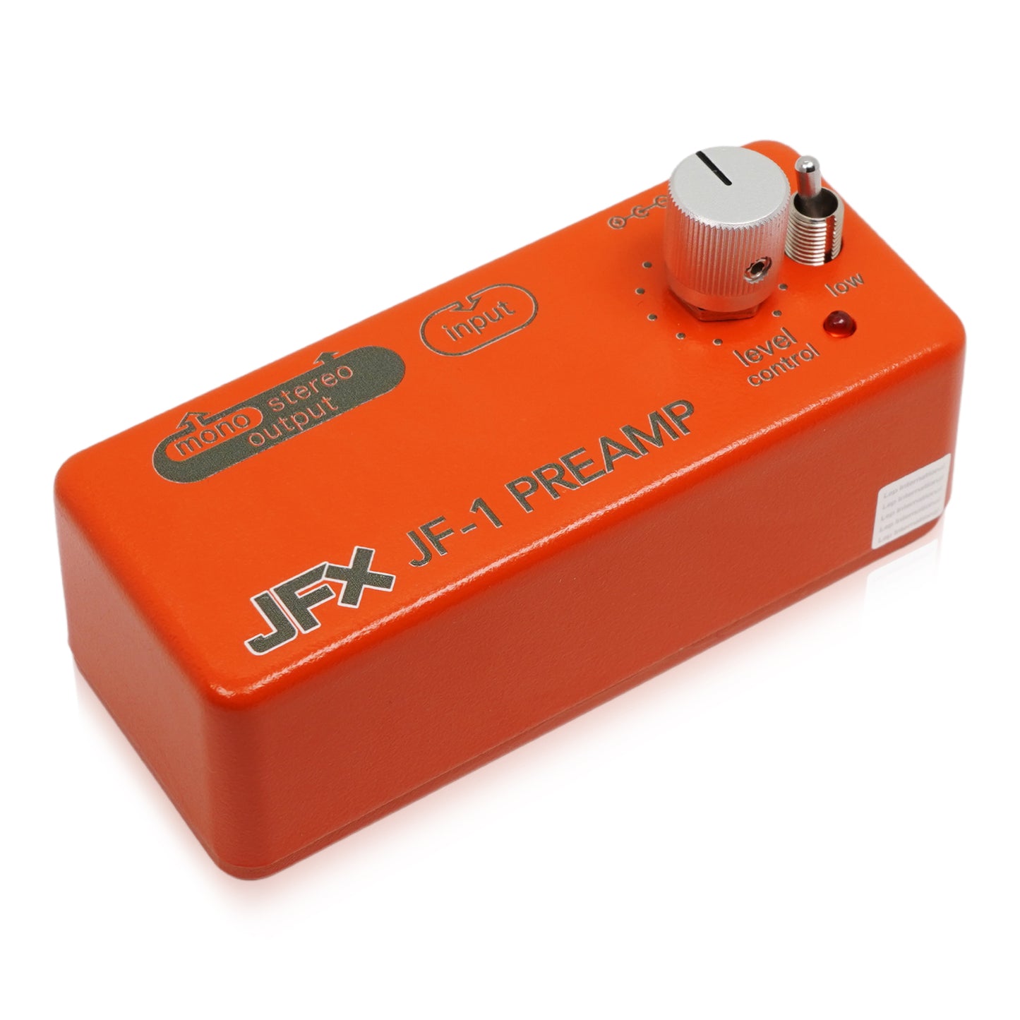 JFX Pedals　JF-1 Preamp　/ プリアンプ ブースター ギター エフェクター