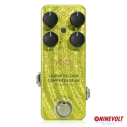 ギター One Control Lemon Yellow Compressor 4k One Control - LEMON YELLOW COMPRESSOR 4K | コンプレッサー