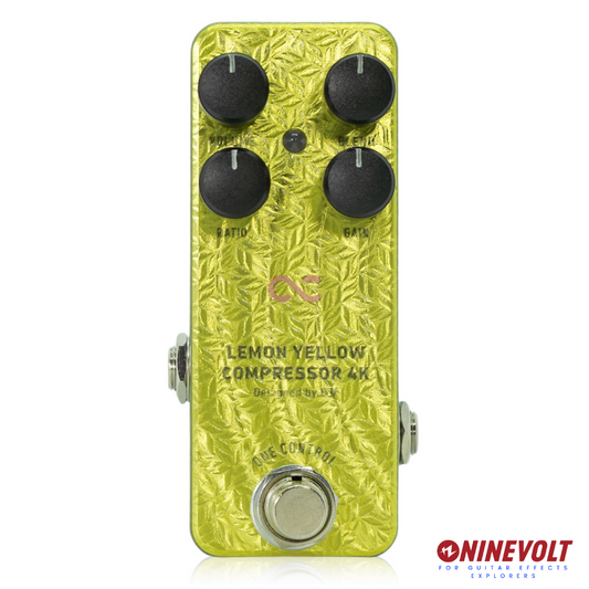 One Control　LEMON YELLOW COMPRESSOR 4K　/  コンプレッサー ギター ベース エフェクター