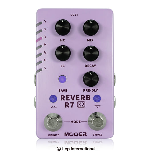 Mooer　R7 X2 REVERB / リバーブ エフェクター ギター