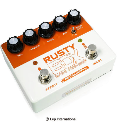 Tronographic　Rusty Box / プリアンプ エフェクター ベース