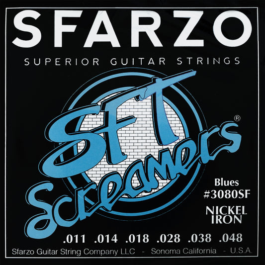 SFARZO　SFT Screamers 3080SF / 弦 ギター【ゆうパケット対応可能】
