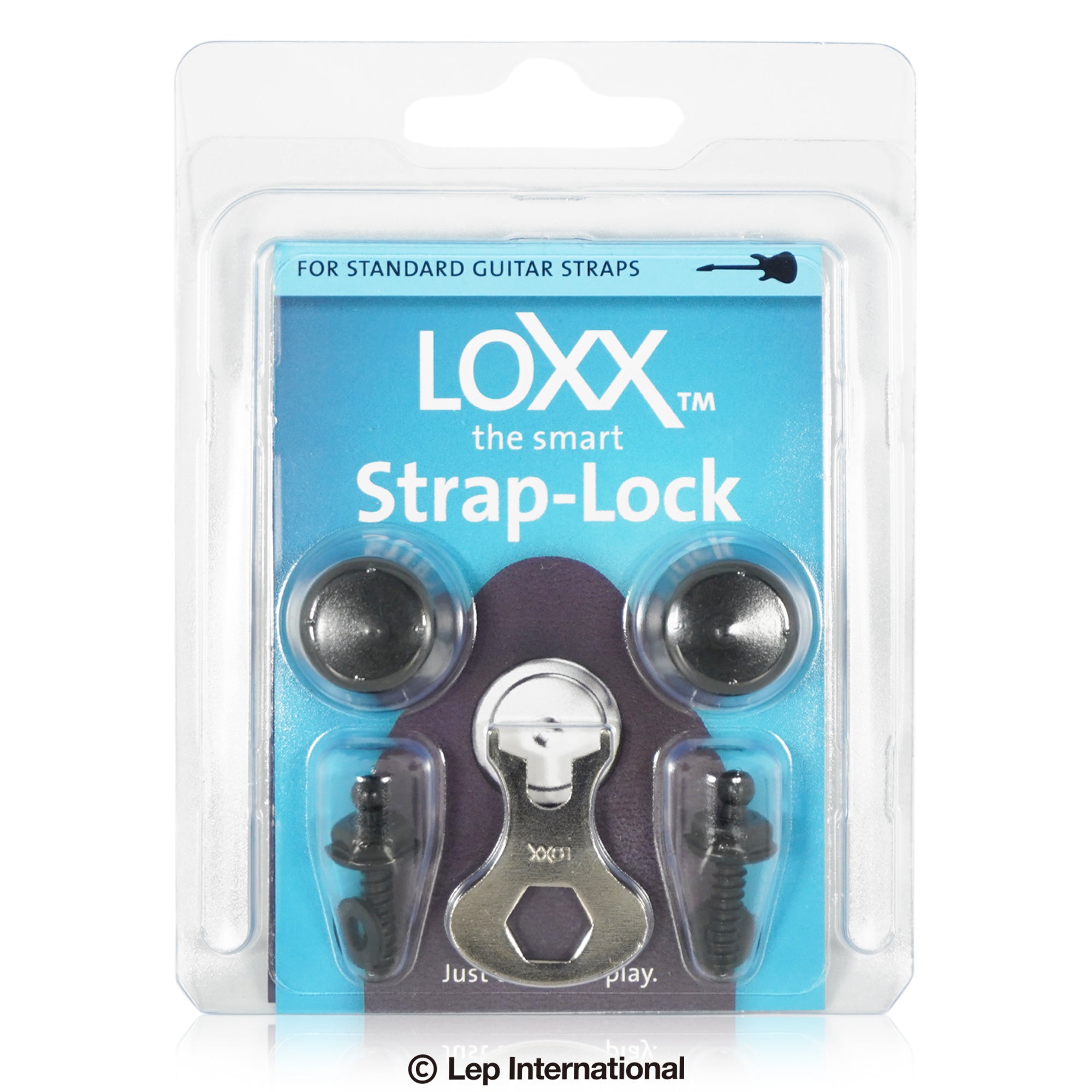 LOXX LOXX Music Box Standard Black Chrome ストラップピン