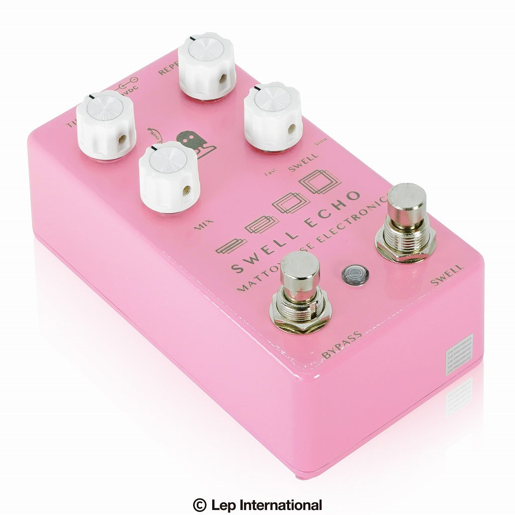 Mattoverse Electronics　Swell Echo Laser Etched Pink　/ ディレイ エフェクター