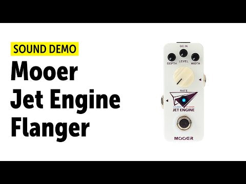 Mooer Jet Engine / フランジャー ギター エフェクター – NINEVOLT