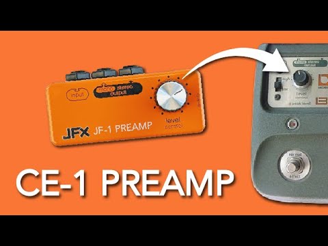 JFX Pedals JF-1 Preamp / プリアンプ ブースター ギター エフェクター