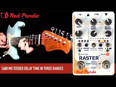 Red Panda Raster V2 / ディレイ エフェクター ギター – NINEVOLT
