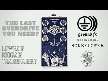 Ground Fx Boneflower / オーバードライブ ギター ベース エフェクター