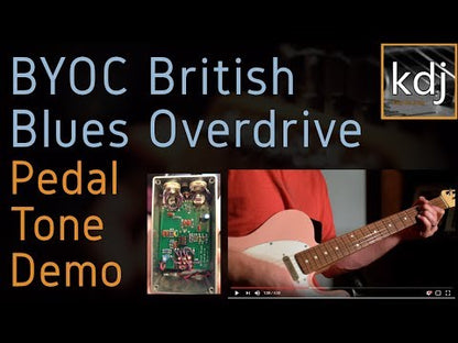 BYOC　British Blues Overdrive / オーバードライブ エフェクター 自作 キット