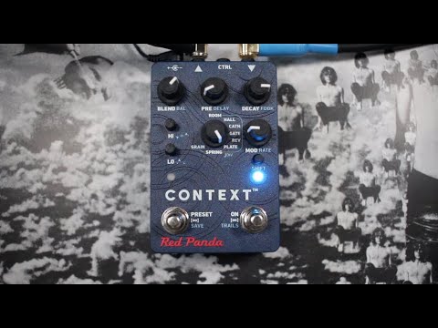 Red Panda Context V2 / リバーブ ディレイ ギター エフェクター – NINEVOLT