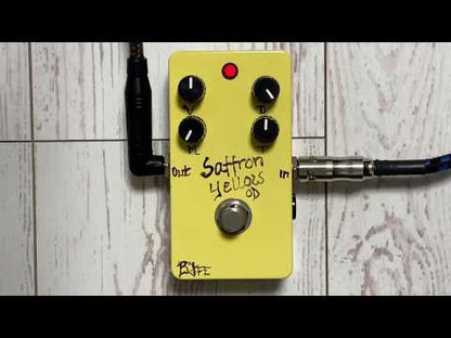 BJFE　Saffron Yellow OD 2 / オーバードライブ ギター エフェクター