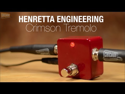 Henretta Engineering Crimson Tremolo／ミニペダル トレモロ ギター