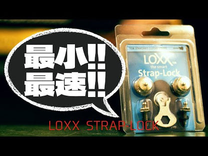 LOXX　LOXX Music Box Standard Chrome  /  ストラップピン ストラップロック 【ゆうパケット対応可能】