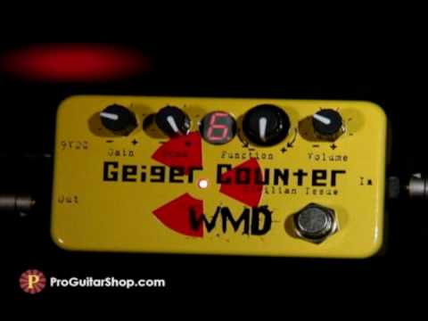 WMD GEIGER COUNTER Civilian Issue / ノイズ ギター エフェクター – NINEVOLT