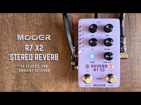 Mooer R7 X2 REVERB / リバーブ エフェクター ギター – NINEVOLT