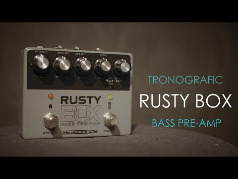 Tronographic Rusty Box / プリアンプ エフェクター ベース – NINEVOLT