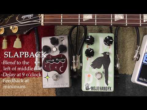 Mojo Hand FX Dream Mender ディレイペダル Mojo Hand Fx - Dream Mender | ディレイ コーラス ヴィブラート