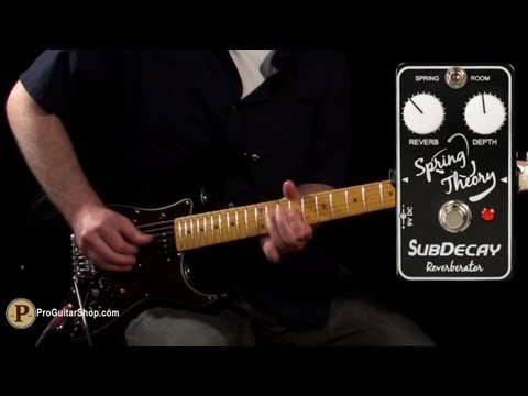 Subdecay Super Spring Theory / リバーブ ギター エフェクター – NINEVOLT