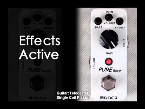 Mooer Pure Boost / ブースター ギター エフェクター – NINEVOLT