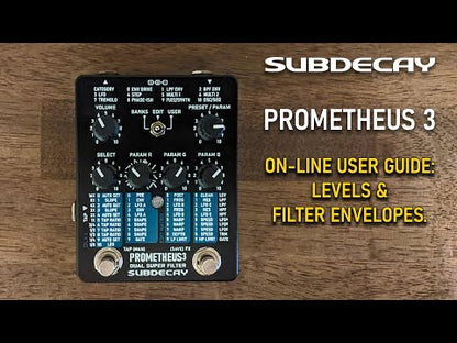 Subdecay　Prometheus 3　/ オートワウ フィルター ギター エフェクター