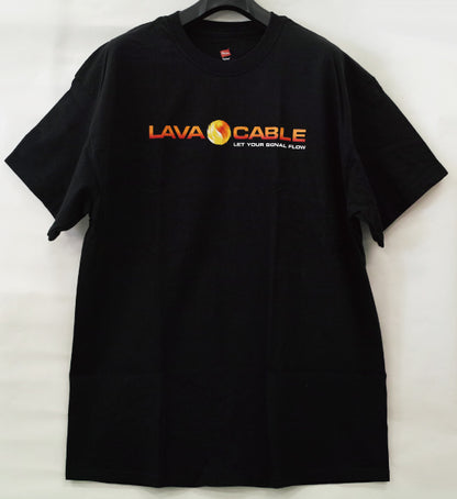 Lava Cable ロゴ入りTシャツ　XLサイズ 【ゆうパケット対応可能】