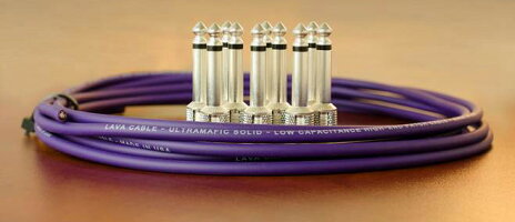 Lava Cable　High-End Tightrope Solder-Free kit L字型プラグ 【ゆうパケット対応可能】 パッチケーブル ソルダーレス ソルダーフリー はんだ不要