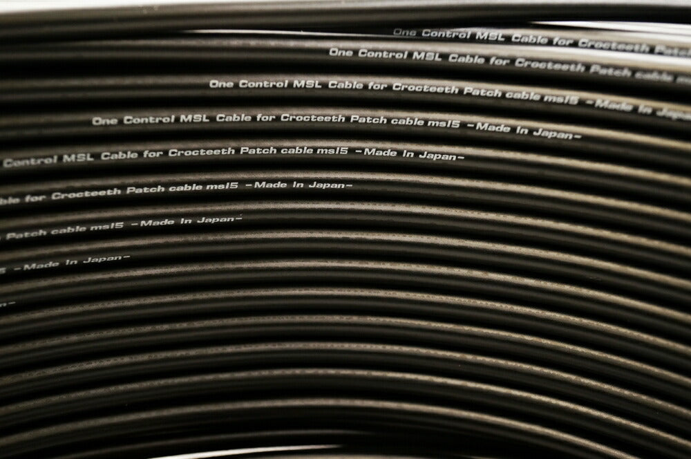 One Control　ソルダーレス パッチケーブルキット CrocTeeth Solder Free Patch Cable KIT　ソルダーフリー S/L (L/S) 兼用プラグ はんだ不要