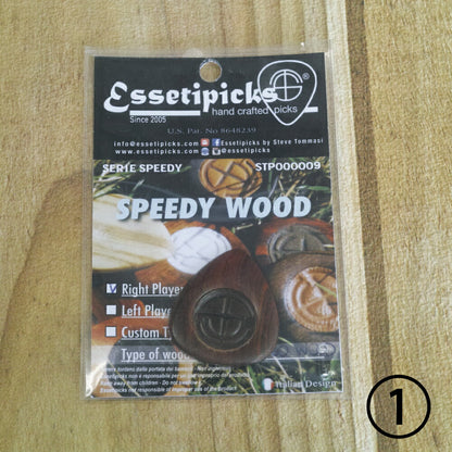 Essetipicks　Speedy Wood ：１枚 【ゆうパケット対応可能】