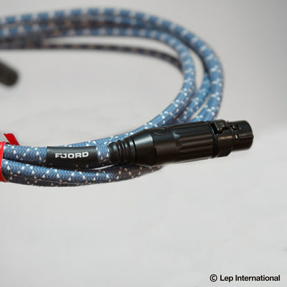 【在庫限り】 Fjord Audio　XLR Cable 3.0m XLRオス/メス　【ゆうパケット対応可能】　100%コットンジャケットを使用したマイクケーブル / アコースティック ライブにおすすめ！(10feet/3ｍ)