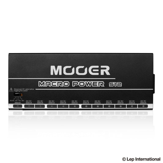 Mooer　Macro Power S12 All Isolated Power Supply　/ ギター エフェクター パワーサプライ