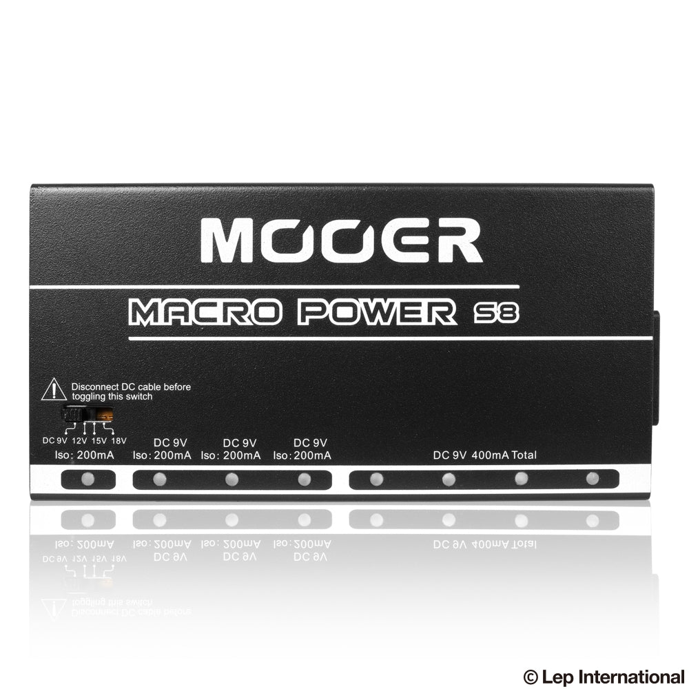 Mooer　Macro Power S8 Isolated Power Supply　/ ギター エフェクター パワーサプライ