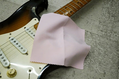 9℃　Basic Cloths (5枚入) 厚みが選べるオリジナルピック付き  /  ギター ベース クリーニングクロス【ゆうパケット対応可能】