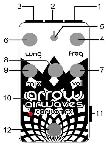 Copilot FX　Arrow Airwaves　/ ファズ ギター エフェクター