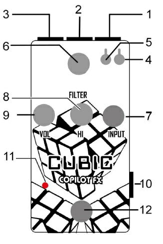 Copilot FX　CUBIC　/ ベースオクターバー ギター エフェクター