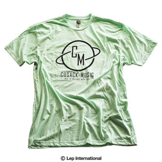 Cusack Music　Tシャツ ミントグリーン XLサイズ　【ゆうパケット対応可能】